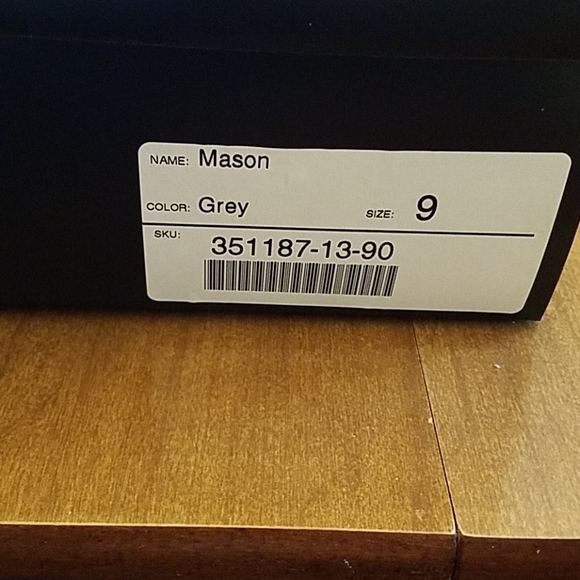 🆕️ Just Fab Grey Mason High heeled shoes Size 9 - Picture 4 of 5